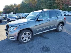 Salvage cars for sale at Exeter, RI auction: 2014 Mercedes-Benz GLK 350 4matic