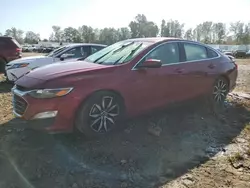 Salvage cars for sale at Spartanburg, SC auction: 2020 Chevrolet Malibu RS