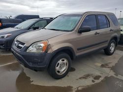 Salvage cars for sale at Riverview, FL auction: 2002 Honda CR-V LX