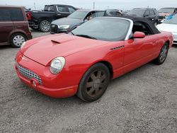 Salvage cars for sale from Copart Arcadia, FL: 2003 Ford Thunderbird