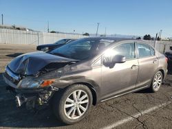 Honda Civic ex Vehiculos salvage en venta: 2012 Honda Civic EX