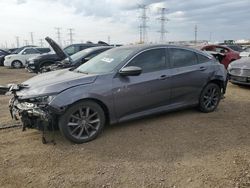 Vehiculos salvage en venta de Copart Elgin, IL: 2020 Honda Civic EX