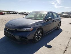 Salvage cars for sale at New Orleans, LA auction: 2022 Honda Civic EX