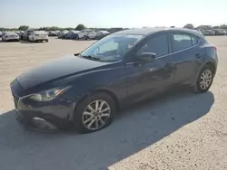 Salvage cars for sale at San Antonio, TX auction: 2015 Mazda 3 Touring