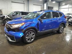 Salvage cars for sale at Ham Lake, MN auction: 2020 Honda CR-V EX