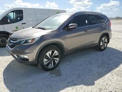 Salvage cars for sale at Arcadia, FL auction: 2016 Honda CR-V Touring