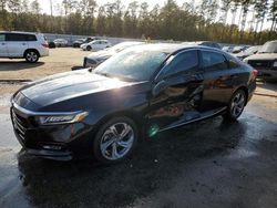 Salvage cars for sale at Harleyville, SC auction: 2018 Honda Accord EX