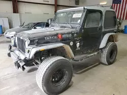 Salvage cars for sale from Copart Lufkin, TX: 2000 Jeep Wrangler / TJ Sport