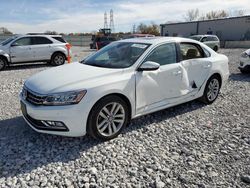 Salvage cars for sale at Barberton, OH auction: 2017 Volkswagen Passat SEL Premium