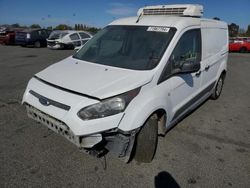 Salvage trucks for sale at Vallejo, CA auction: 2015 Ford Transit Connect XL