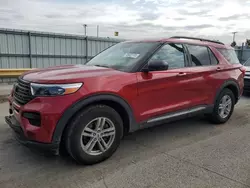 Salvage cars for sale at Dyer, IN auction: 2020 Ford Explorer XLT