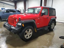 Salvage cars for sale at West Mifflin, PA auction: 2019 Jeep Wrangler Sport