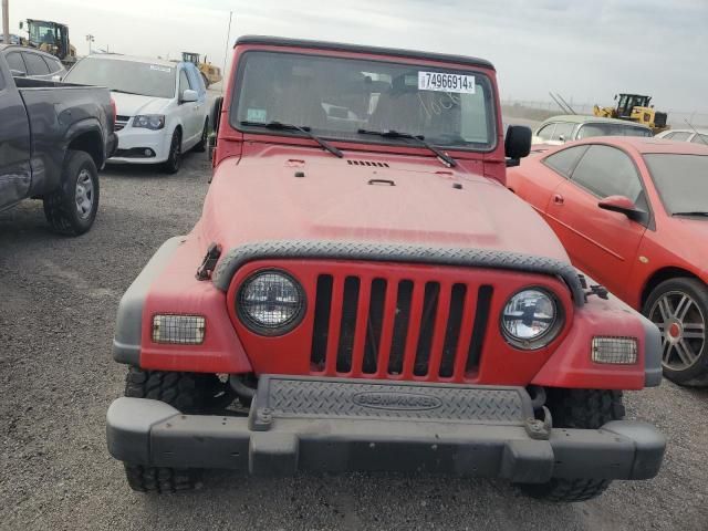 2005 Jeep Wrangler / TJ Sport