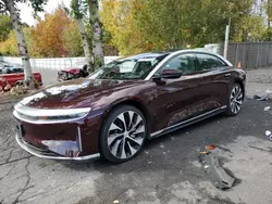 Salvage cars for sale at Portland, OR auction: 2023 Lucid Motors AIR Touring