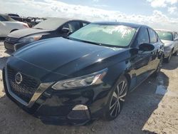 Nissan salvage cars for sale: 2019 Nissan Altima SR