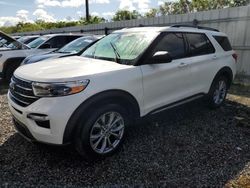 Flood-damaged cars for sale at auction: 2022 Ford Explorer XLT