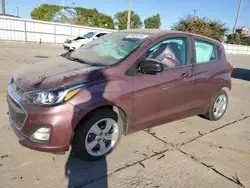 Chevrolet Spark salvage cars for sale: 2021 Chevrolet Spark LS