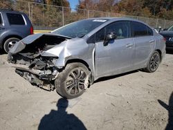 Salvage cars for sale at Waldorf, MD auction: 2013 Honda Civic EX