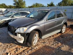 Mercedes-Benz salvage cars for sale: 2011 Mercedes-Benz ML 350 4matic