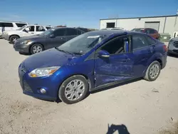 Salvage cars for sale at Kansas City, KS auction: 2012 Ford Focus SE