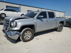 Salvage cars for sale from Copart Haslet, TX: 2017 GMC Sierra K1500 SLT