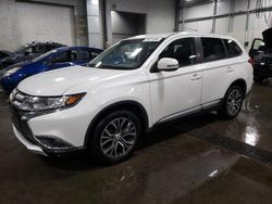 Mitsubishi salvage cars for sale: 2016 Mitsubishi Outlander SE