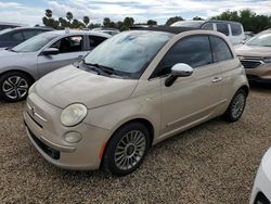 Fiat Vehiculos salvage en venta: 2012 Fiat 500 Lounge