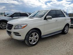 Salvage cars for sale at Arcadia, FL auction: 2013 Mercedes-Benz ML 350