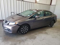 Salvage cars for sale from Copart Temple, TX: 2014 Honda Civic LX