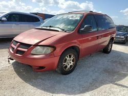 Salvage cars for sale at Arcadia, FL auction: 2003 Dodge Grand Caravan EX