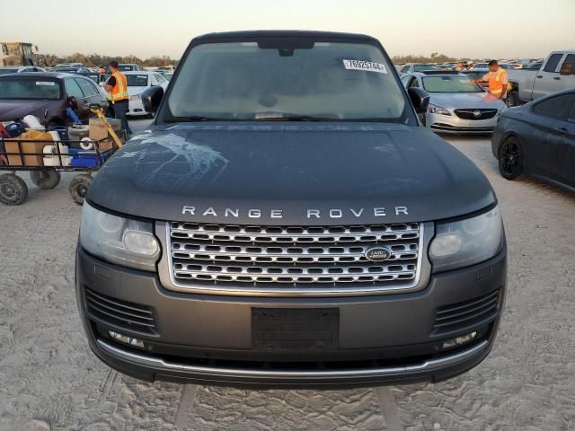 2015 Land Rover Range Rover HSE