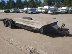 Salvage trucks for sale at Eldridge, IA auction: 2012 R&W Utility Trailer