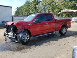 Salvage cars for sale at Austell, GA auction: 2015 Ford F150 Super Cab