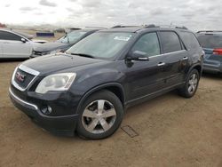 Salvage cars for sale at Brighton, CO auction: 2012 GMC Acadia SLT-1