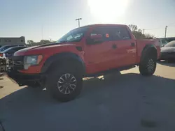 Ford salvage cars for sale: 2012 Ford F150 SVT Raptor