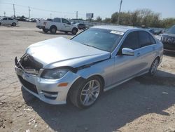 Mercedes-Benz salvage cars for sale: 2013 Mercedes-Benz C 300 4matic