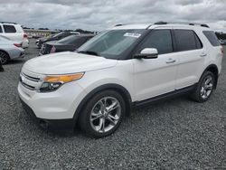 Salvage cars for sale at Riverview, FL auction: 2013 Ford Explorer Limited