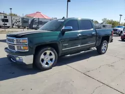 Salvage cars for sale at Sacramento, CA auction: 2015 Chevrolet Silverado C1500 LTZ