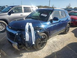 Salvage cars for sale at Arcadia, FL auction: 2021 Chevrolet Trailblazer LT