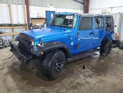 Jeep salvage cars for sale: 2016 Jeep Wrangler Unlimited Sport