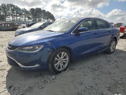 Chrysler salvage cars for sale: 2015 Chrysler 200 Limited