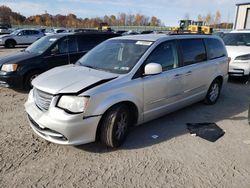 Salvage cars for sale at Duryea, PA auction: 2011 Chrysler Town & Country Touring