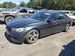 Carros salvage sin ofertas aún a la venta en subasta: 2018 BMW 740 I