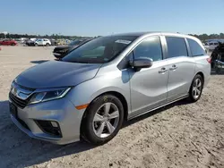 Salvage cars for sale at Houston, TX auction: 2018 Honda Odyssey EX