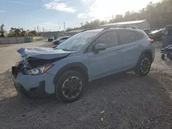 Salvage cars for sale at West Mifflin, PA auction: 2022 Subaru Crosstrek Premium