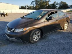 Carros dañados por inundaciones a la venta en subasta: 2013 Honda Civic LX