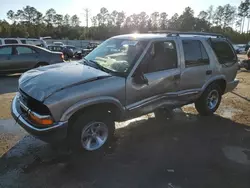 Salvage cars for sale at Harleyville, SC auction: 2001 Chevrolet Blazer