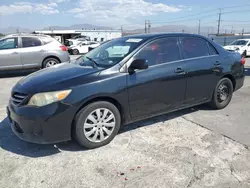 Toyota salvage cars for sale: 2013 Toyota Corolla Base