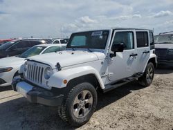 Jeep Vehiculos salvage en venta: 2016 Jeep Wrangler Unlimited Sahara