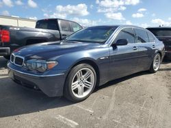 BMW 7 Series salvage cars for sale: 2005 BMW 760 LI